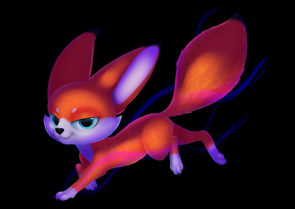 Fenix, the xppen mascot